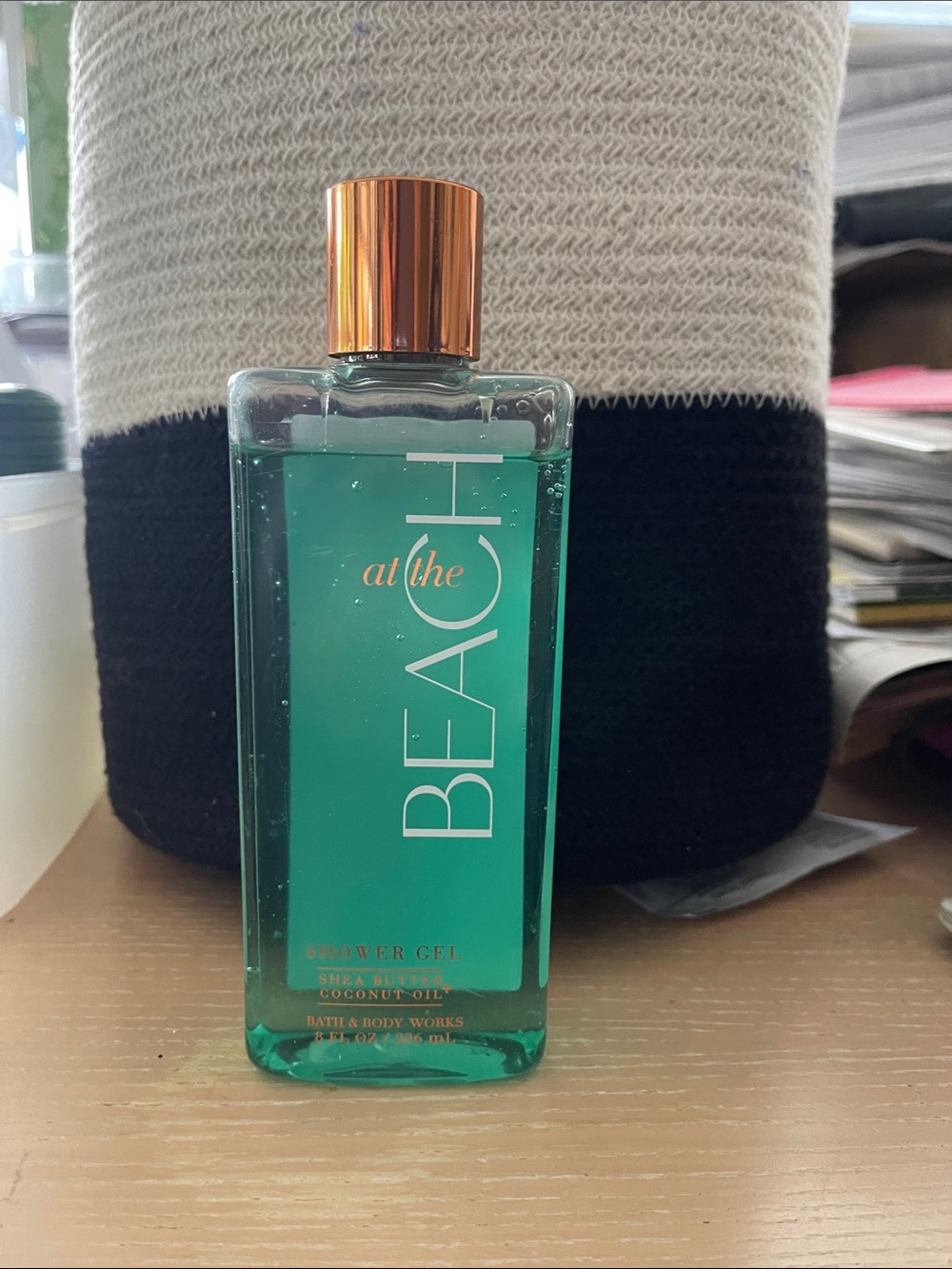 At the beach, shower gel, 8 ounce